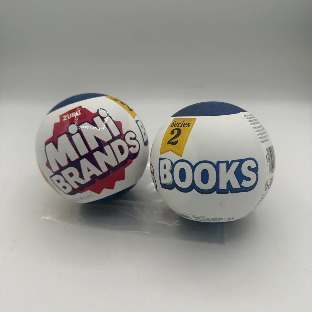 Zuru Mini Brands Books Series 2 Surprise Ball Lot of 2 New Sealed